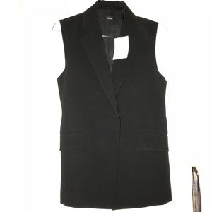 🌺 NWT 🌺Theory Lined Black Tailored Vest